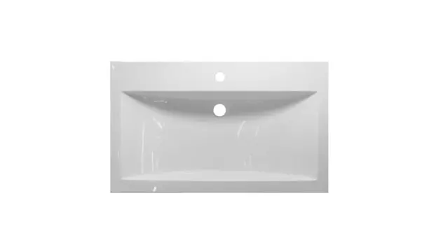 Накладная раковина Эстет Монако 80 см ФР-00014951 silk белая