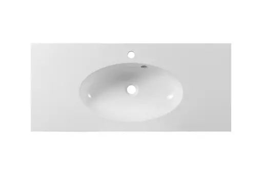 Накладная раковина Эстет Вегас 100 см ФР-00014919 silk белая