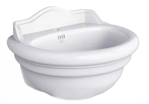 Накладная раковина Migliore Milady 52 см 22818 белая, золото