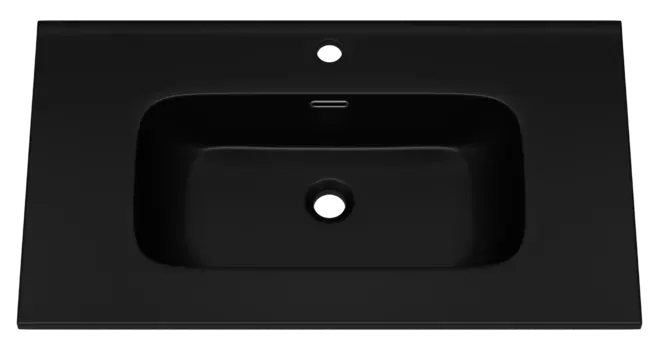 Накладная раковина Misty 81 см 9080MMB черная