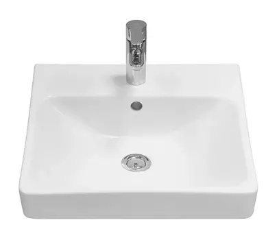 Накладная раковина Misty Адриана 46 см 1.WH50.1.630 белая