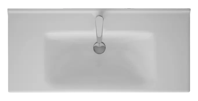 Накладная раковина Misty Harmonia 100 см 641259 белая