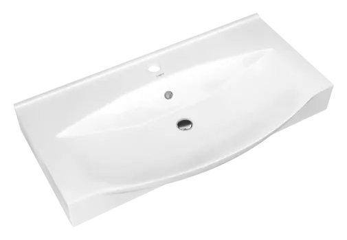 Накладная раковина Misty Элвис 87 см 4640021060780 белая