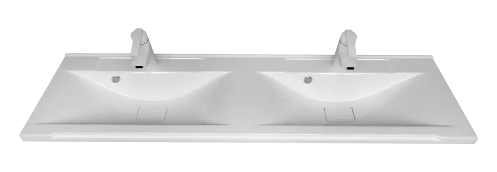 Накладная раковина Misty Комфорт 120 см 5211120 белая