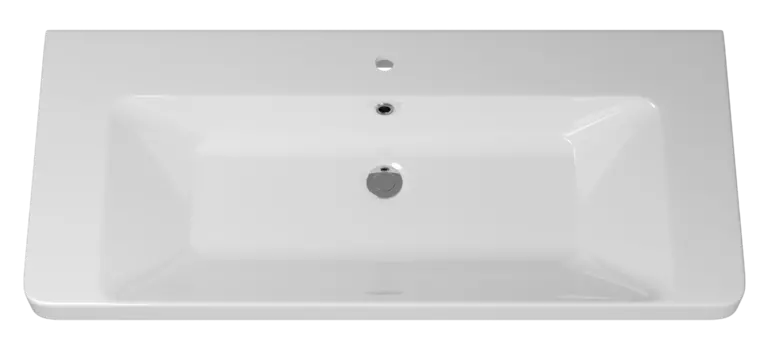 Накладная раковина Misty Luxury 105 см 11105-KL белая