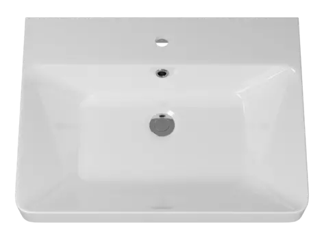 Накладная раковина Misty Luxury 61 см 11060-KL белая