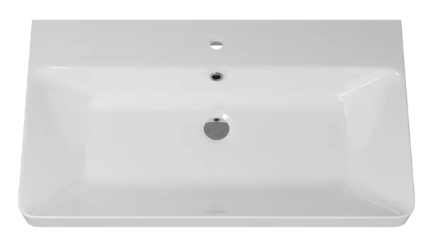 Накладная раковина Misty Luxury 81 см 11080-KL белая