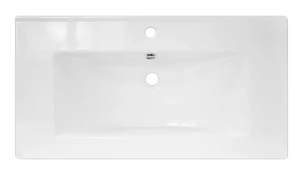 Накладная раковина Misty Quadro 90 см QDR90SLWB01 белая