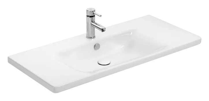 Накладная раковина Misty Soft 101 см 13100-KL белая