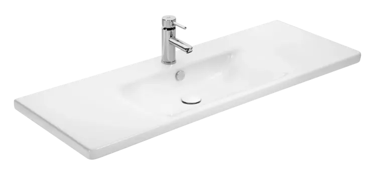 Накладная раковина Misty Soft 118 см 13120-KL белая