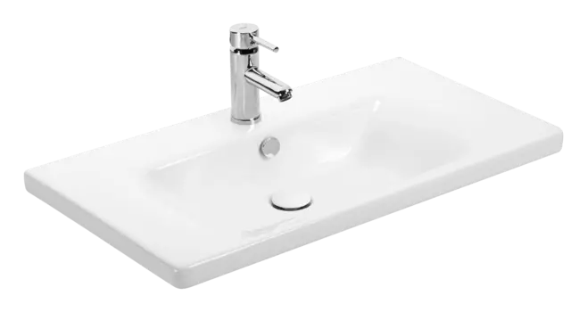 Накладная раковина Misty Soft 80 см 13080-KL белая