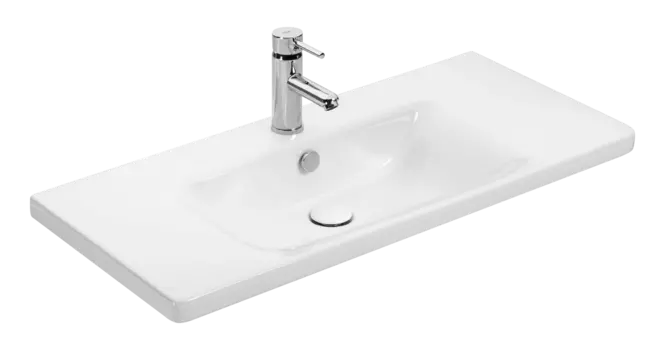 Накладная раковина Misty Soft 90 см 13090-KL белая