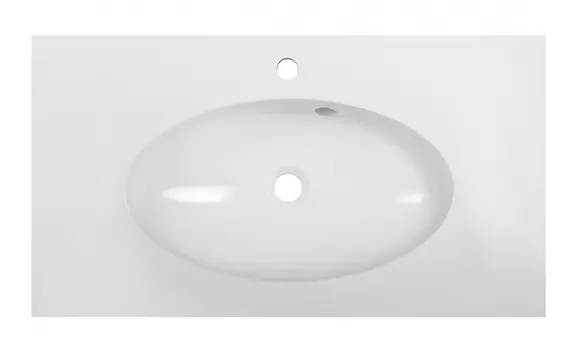 Накладная раковина Misty Вегас 80 см ФР-00000959 белая