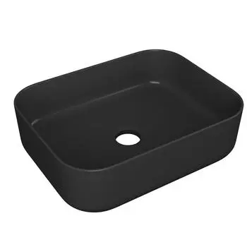 Накладная раковина Point Меркурий 50 см PN43832BM черная матовая