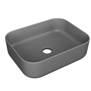 Накладная раковина Point Меркурий 50 см PN43832GM графит