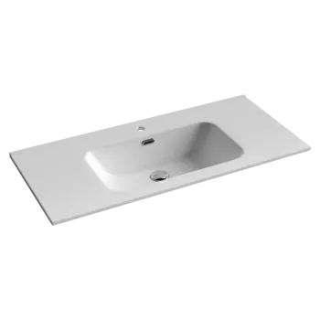 Накладная раковина Sancos Element 101 см CN7003 белая