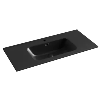 Накладная раковина Sancos Element 101 см CN7003MB черная матовая