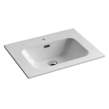 Накладная раковина Sancos Element 61 см CN7001 белая