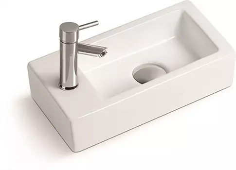 Накладная раковина SantiLine 37 см SL-2010R белая