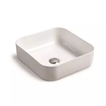 Накладная раковина SantiLine 39 см SL-1052 белая