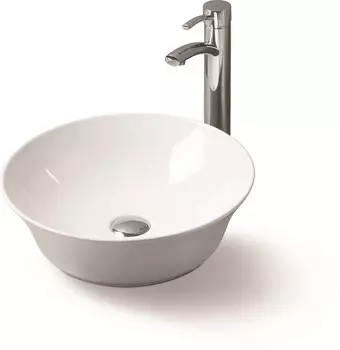 Накладная раковина SantiLine 39 см SL-1053 черная