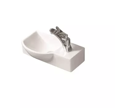 Накладная раковина SantiLine 40 см SL-2011L белая