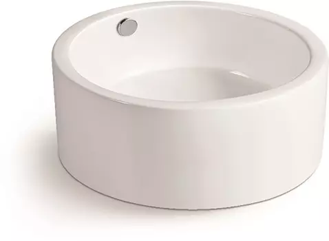 Накладная раковина SantiLine 41 см SL-1057 белая