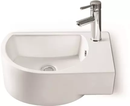 Накладная раковина SantiLine 41 см SL-2015L белая