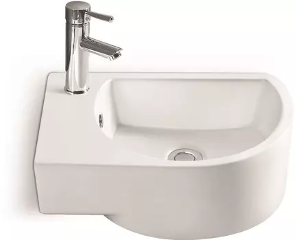 Накладная раковина SantiLine 41 см SL-2015R белая