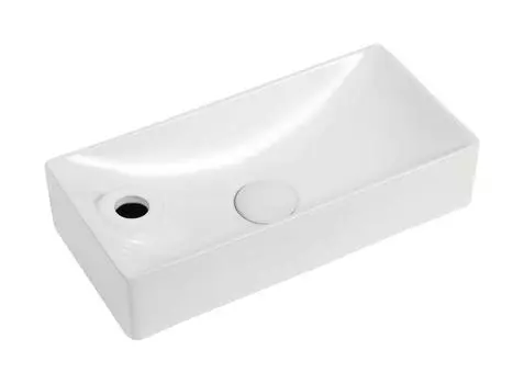 Накладная раковина SantiLine 44 см SL-2023R белая