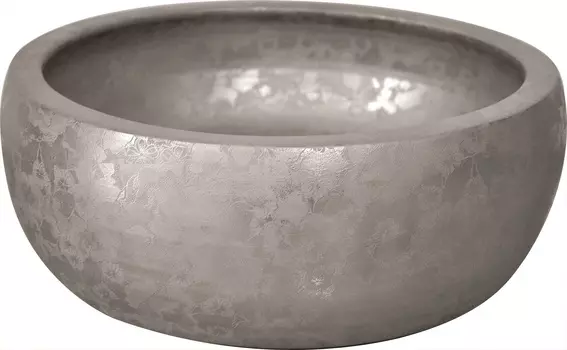 Накладная раковина SantiLine 44 см SL-7003 серебро