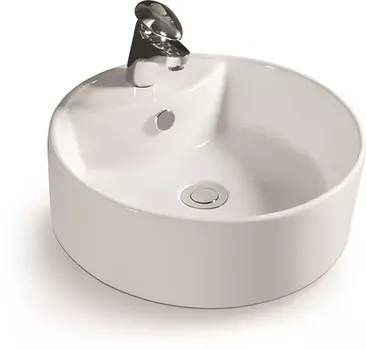 Накладная раковина SantiLine 47 см SL-1069 белая