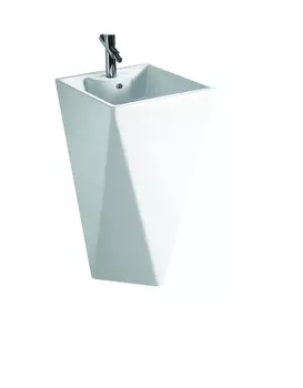 Накладная раковина SantiLine 50 см SL-4009 белая