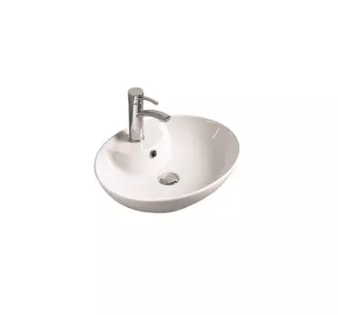 Накладная раковина SantiLine 51 см SL-1043 белая