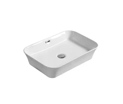 Накладная раковина SantiLine 56 см SL-1009 белая