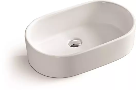 Накладная раковина SantiLine 56 см SL-1018 белая