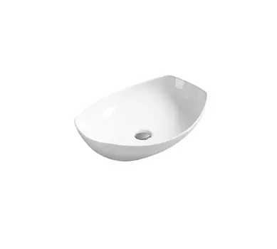 Накладная раковина SantiLine 56 см SL-1027 белая