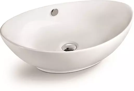 Накладная раковина SantiLine 58 см SL-1021 белая