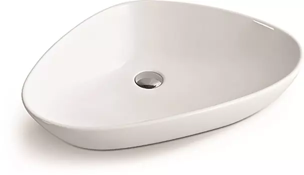Накладная раковина SantiLine 59 см SL-1034 белая