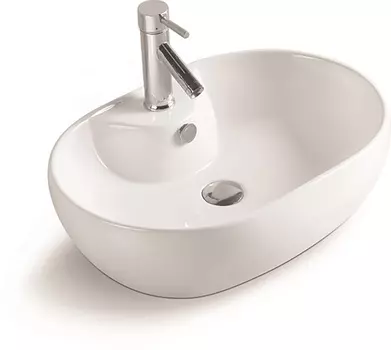 Накладная раковина SantiLine 60 см SL-1023 белая