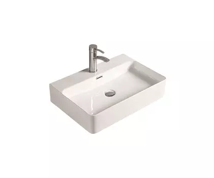 Накладная раковина SantiLine 61 см SL-1003 белая