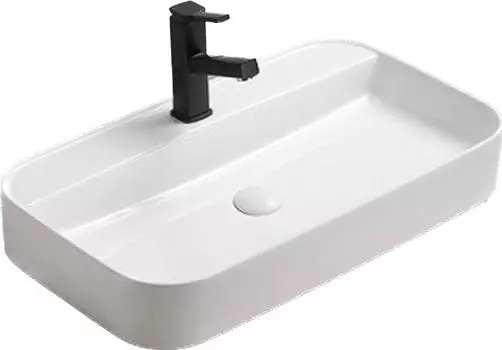 Накладная раковина SantiLine 70 см SL-1007 белая