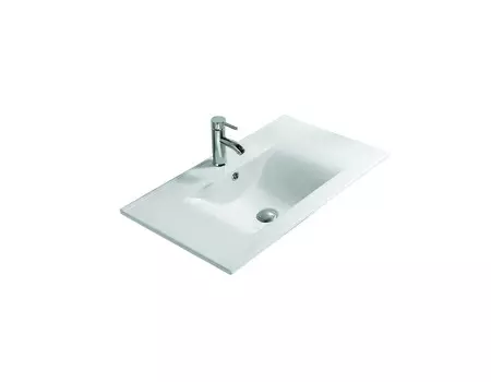 Накладная раковина SantiLine 91 см SL-2110 (90) белая