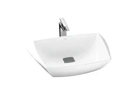 Накладная раковина Toto Jewelhex 61 см LW681B белая