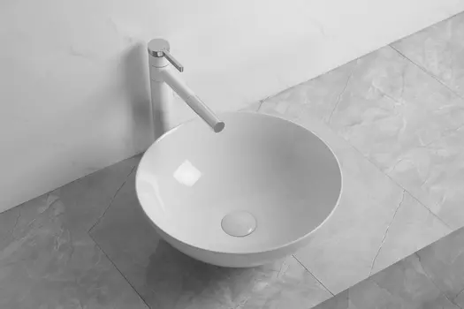 Напольная раковина Ceruttispa 40 см CR3301GW белая