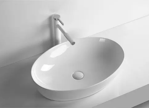 Напольная раковина Ceruttispa 61 см CR8023 белая