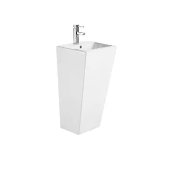 Напольная раковина Ceruttispa Vito 44 см, белая