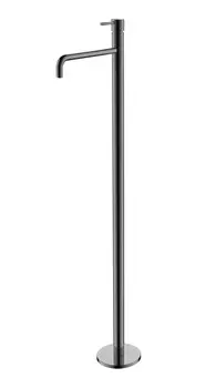 Напольный смеситель для раковины Boheme Uno 107-SGM графит глянцевый