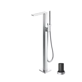 Напольный смеситель для ванны с душем Toto Jewelhex TBG02306R хром