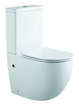 Напольный унитаз Aquatek Европа AQ2903-00 39 см, белый, с крышкой микролифт